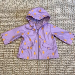 Zara lined raincoat 12-18 months (runs big!)